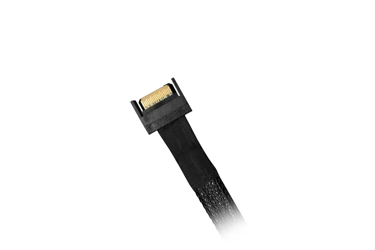 Kabelis icy dock MB414L-B MCIO SFF-TA-1016 Photo 2