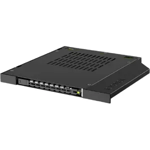 Icy Dock MB411V4PO-2B NVMe SSD adapteris 1x U.2/U.3 PCIe 4.0 uz OCuLink Slim