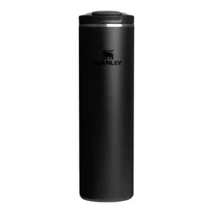 Ceļojuma krūze STANLEY The Transit Fliptop Mug 0.59L black 2.0 — tilpums 0,59 l, atverama vāciņa