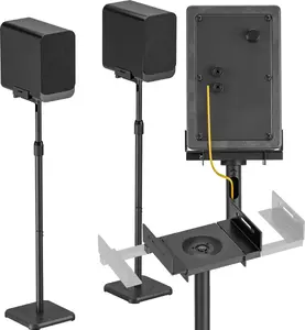 Studio monitor stands Mozos MSS6-SET – pair of adjustable speaker stands for studio monitors