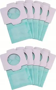 Dust bags for Makita industrial vacuum BCL/DCL/4013D — paper antibacterial, pack of 10