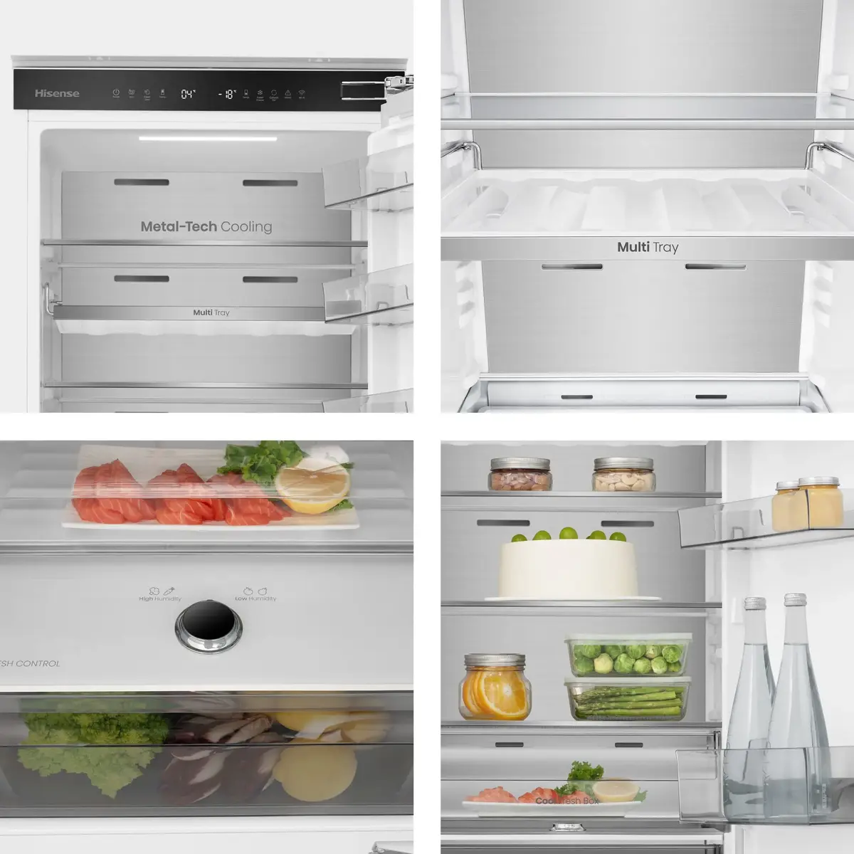 Hisense RB3B280SAWE встраиваемый холодильник Photo 3