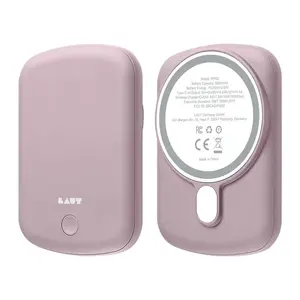 Power bank LAUT L_PCH_P 5000 mAh wireless charging USB-C 3 A Pink