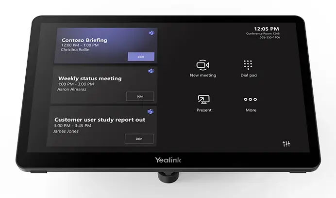 Yealink MTouch Plus-MB skārienpanelis MCore-OPS-T un