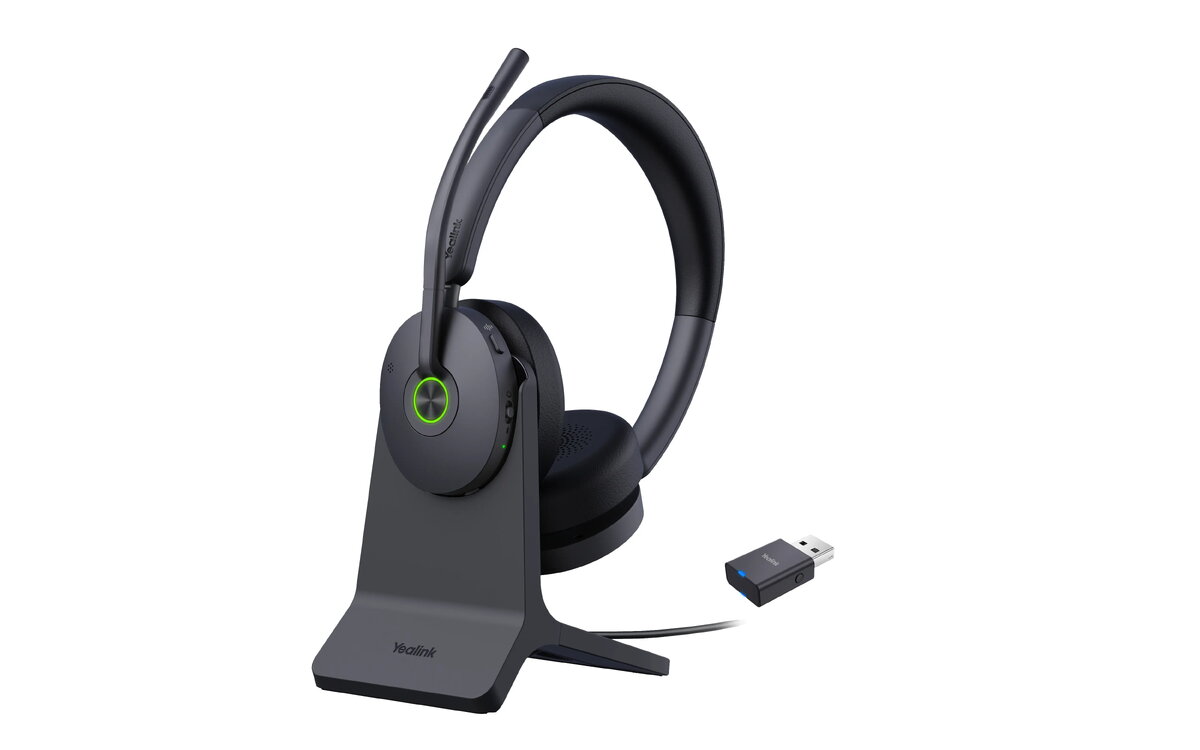Yealink WH68 Hybrid Binaurālās virsauss austiņas
