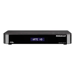 Satellite receiver Megasat HD 935 Twin V4, Full HD, DVB-S/DVB-S2, 2 tuners, Ethernet, black