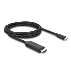 Видео кабель-адаптер DELOCK 80599 — USB Type-C на HDMI, 2 м, чёрный