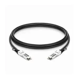 Direct Attach Cable Lightwin LWO-DAC-QSFP28-1M, QSFP28–QSFP28, 1 m, black