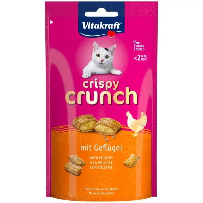 Kaķu kārums Vitakraft Crispy Crunch ar