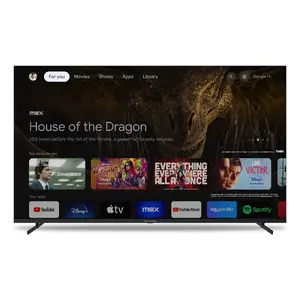 LED Smart TV THOMSON G63 Series 65" (165.1 cm) 4K Ultra HD, Google TV, Direct‑LED, Wi‑Fi, Black