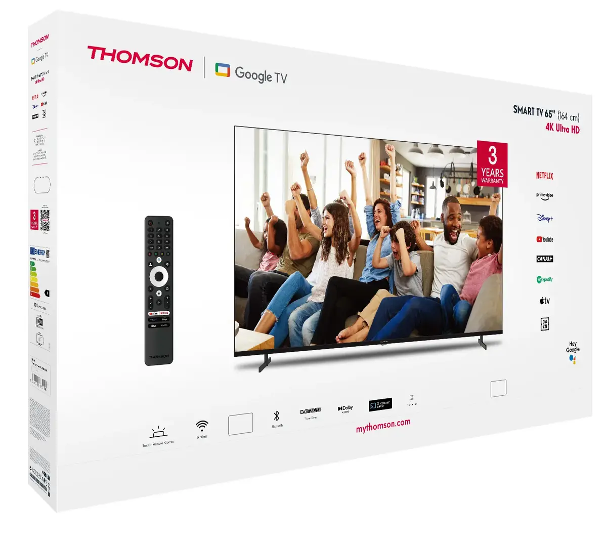 THOMSON G63 Series 65" 4K Ultra HD Smart TV Photo 3