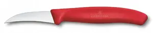 Kitchen paring knife Victorinox Swiss Classic 6 cm tourniermesser, red handle
