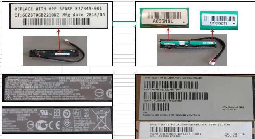 Akumulatora bloks HP Enterprise Megacell 260mm