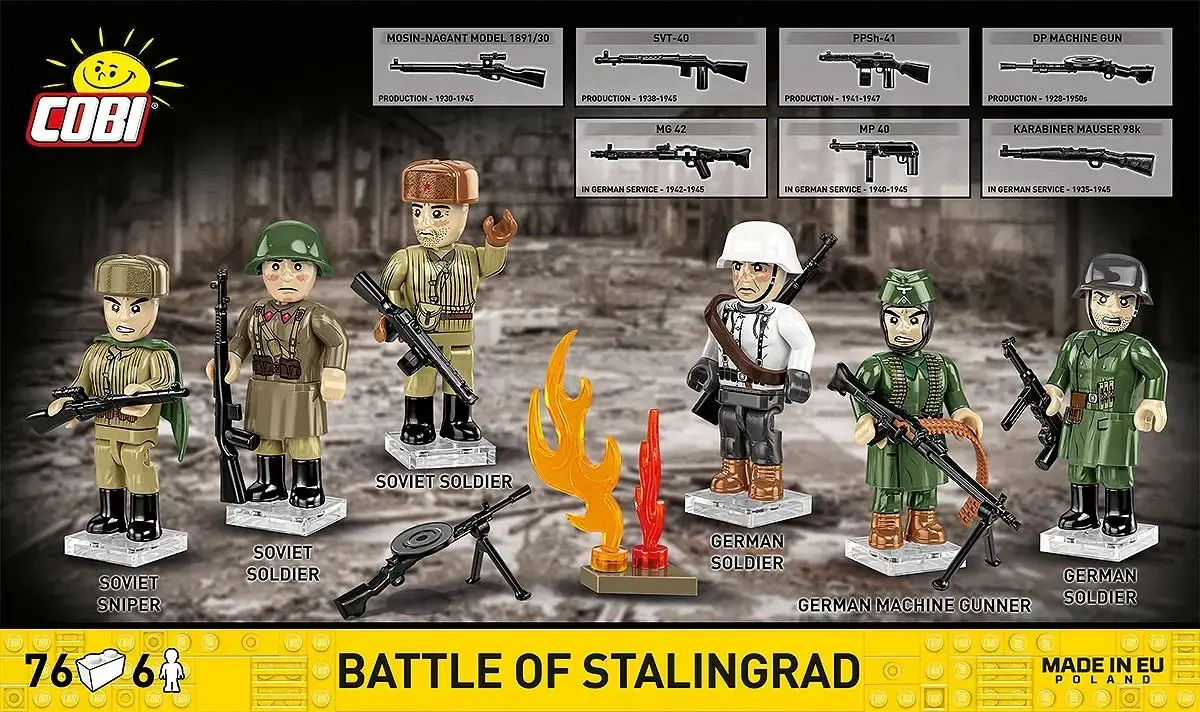Cobi Building Blocks Battle of Stalingrad — 76 pcs Photo 4