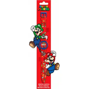 Детские часы Kids Euroswan Wristwatch Super Mario — аналогово-цифровые, модель GSM4234