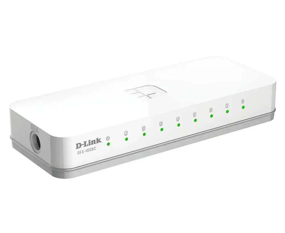 D-Link DES-1008C/E Неуправляемый Fast Ethernet коммутатор Photo 2