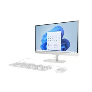 All-in-One PC HP 24-cr0242ng 23.8" FHD Touch, Intel Core i3‑N300, 8GB RAM, 256GB SSD, DOS, White