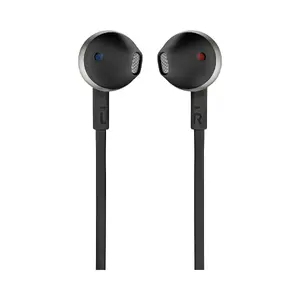 Vadu in-ear austiņas JBL Tune 205 — kabelis 1.182 m, 20–20000 Hz, melnas
