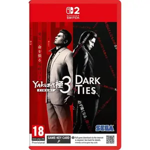 Видеоигра SEGA SW2 Yakuza Kiwami 3 and Dark Ties — ремастер Yakuza 3 с дополнением Dark Ties