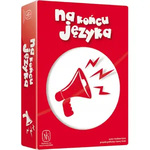 Galda spēle nasza księgarnia Na końcu języka — vārdu spēle ballītēm