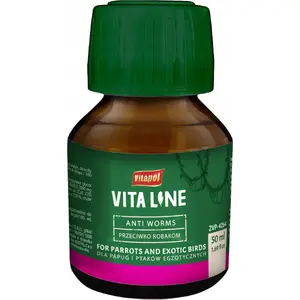 Šķidrs antiparazītu līdzeklis eksotiskajiem putniem Vitapol Vitaline 50 ml