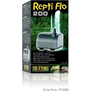 Cirkulācijas sūknis Exo Terra Repti-Flo 200 – ūdenskrituma sūknis akvārijam/terārijam, 200 l/h