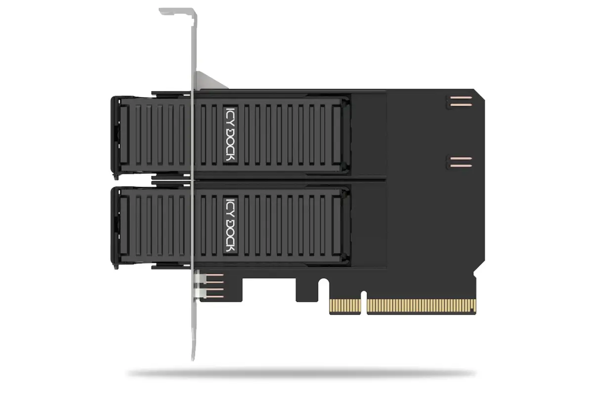 PCIe adaptera karte icybox MB312M4P-B —