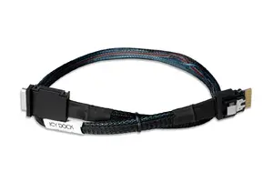 Cable icybox MB402L-B SlimSAS 4i to OCuLink 4i, PCIe 4.0, 0.5 m
