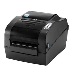 Etiķešu printeris BIXOLON SLP-TX420 — tiešā termoprintēšana/termopārnese, 203×203 DPI, 178 mm/s, papīra platums 20–110 mm, Bluetooth, USB