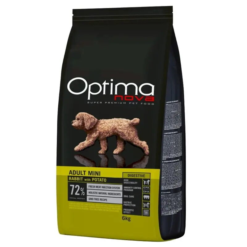 Sausais suņu barības Optimanova Adult Mini