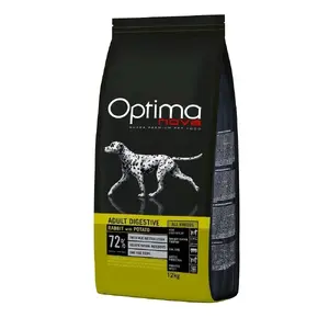 Sausais suņu barības Optimanova Adult Digestive Rabbit with Potato 12 kg