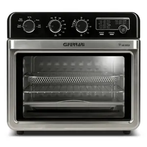 Hot air fryer G3FERRARI G1022100 — 32 L single, 2000 W, up to 230 °C, black/stainless
