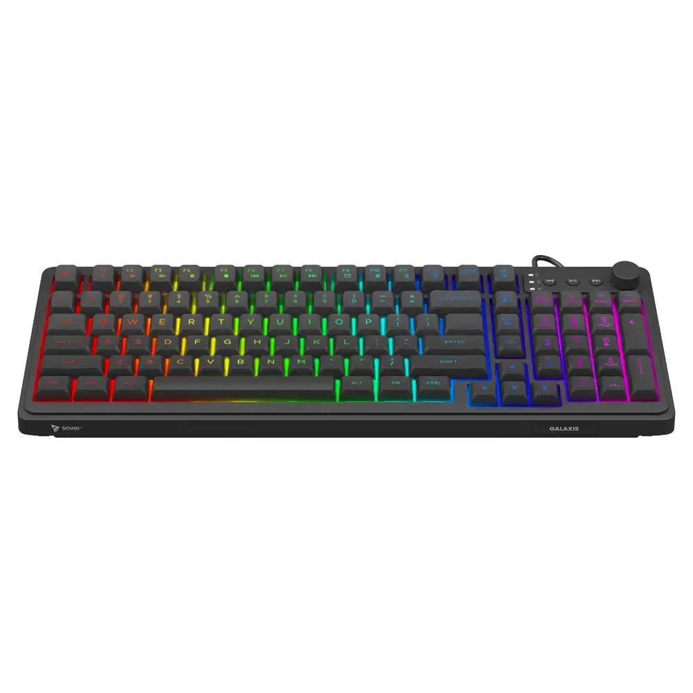 SAVIO GALAXIS gaming keyboard — 90% USB RGB Photo 2