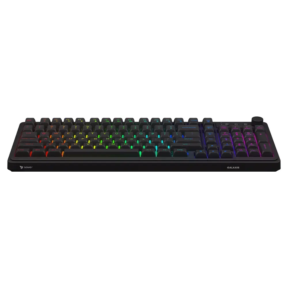 SAVIO GALAXIS gaming keyboard — 90% USB RGB Photo 3