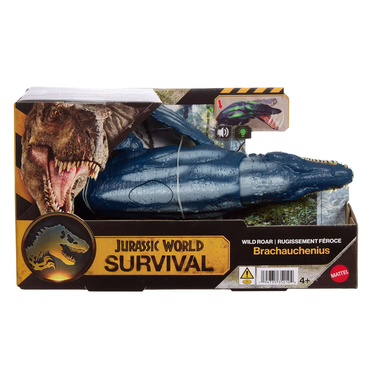 MATTEL Jurassic World Wild Roar Brachauchenius figure Photo 6