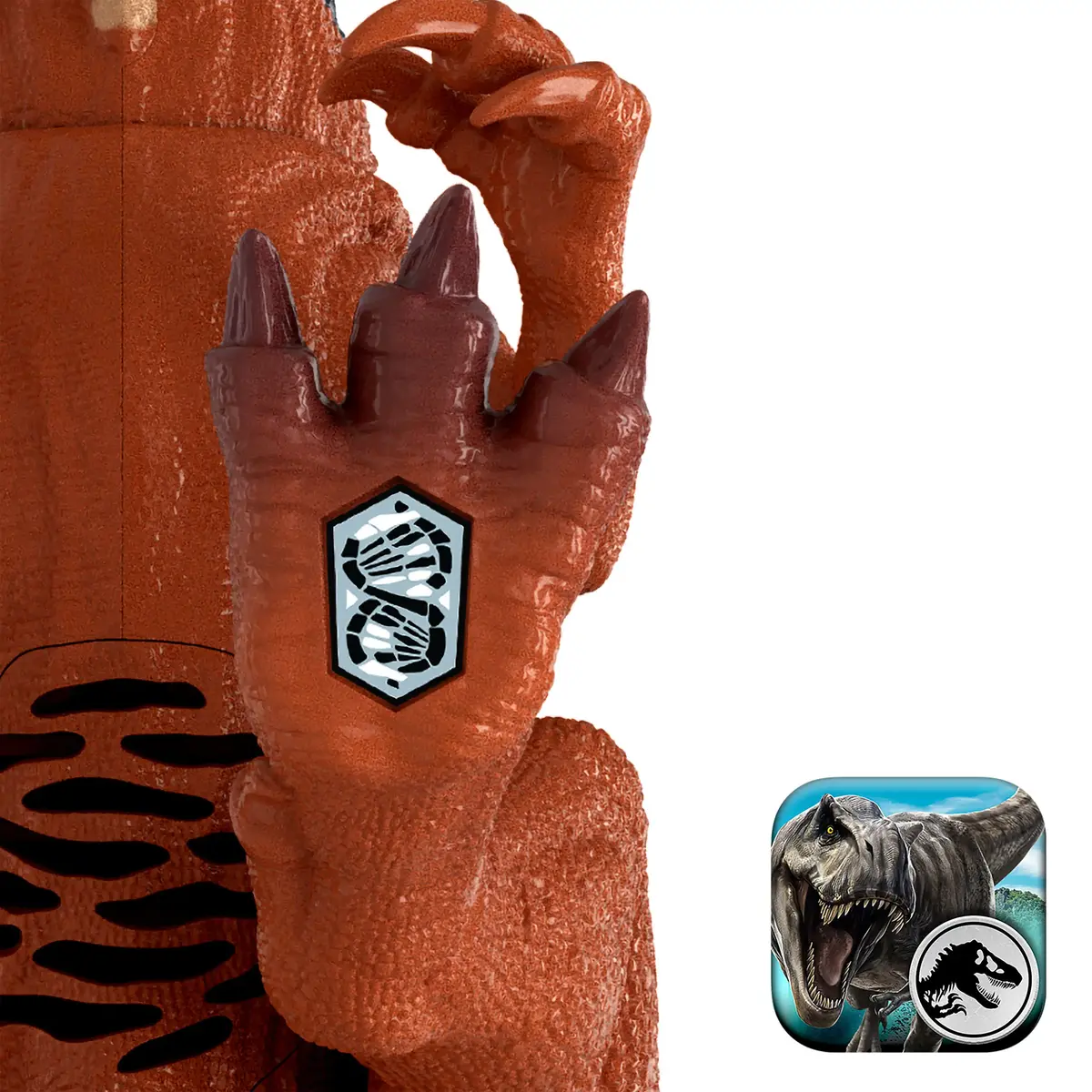 MATTEL Jurassic World WILD ROAR Afrovenator figūriņa Photo 2