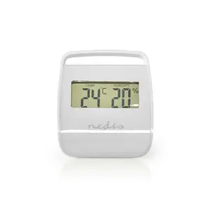 Environment thermometer Nedis WEST100WT white — ambient temperature monitoring