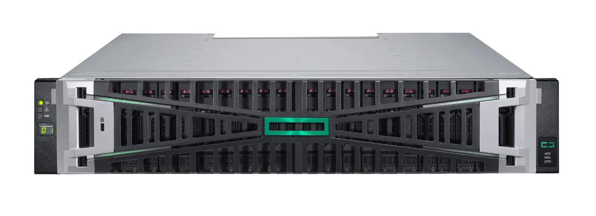 HP Enterprise MSA 2070 SFF glabāšanas