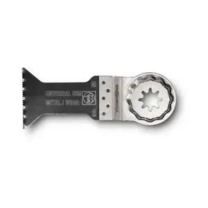 Saw blade attachment Fein 63502152240 for multi-tool, 60×44 mm, for pipe/plasterboard/plastic/profile/sheet metal/wood, pack of 10
