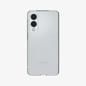 Phone case Spigen Crystal Flex for Galaxy S25 Edge, transparent, TPU, for 6.7" screen