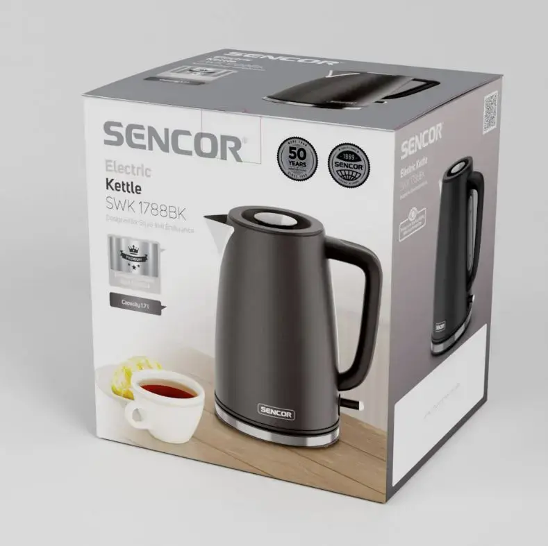 SENCOR SWK1788BK elektriskā tējkanna 1,7 l Photo 9