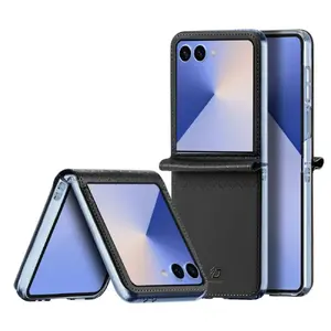 Aizsargvāciņš Dux Ducis BRIL priekš Samsung Galaxy Z Flip7 5G — melns