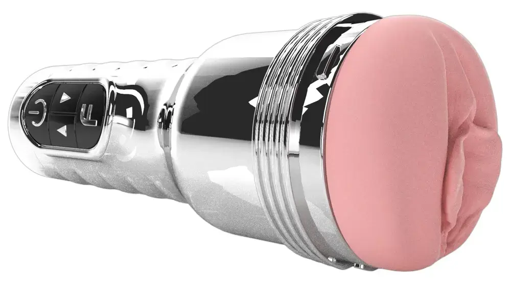Fleshlight Pink Quiver — вибрирующий двухмоторный мастурбатор Photo 2