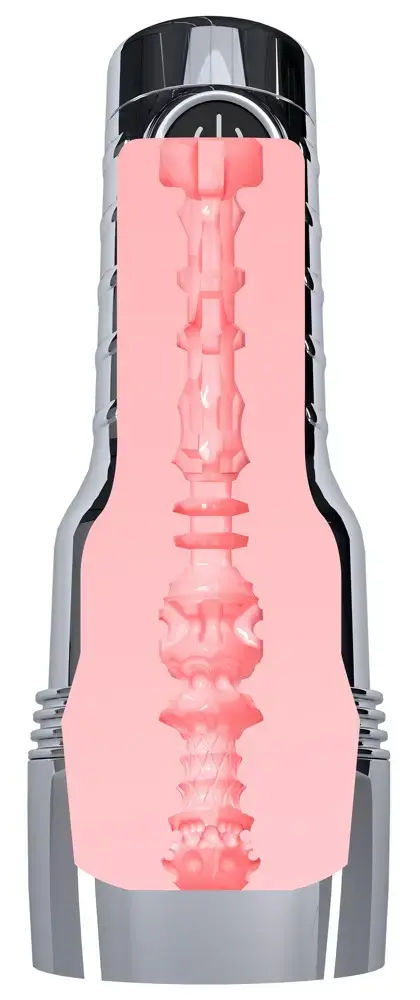 Fleshlight Pink Quiver — вибрирующий двухмоторный мастурбатор Photo 7