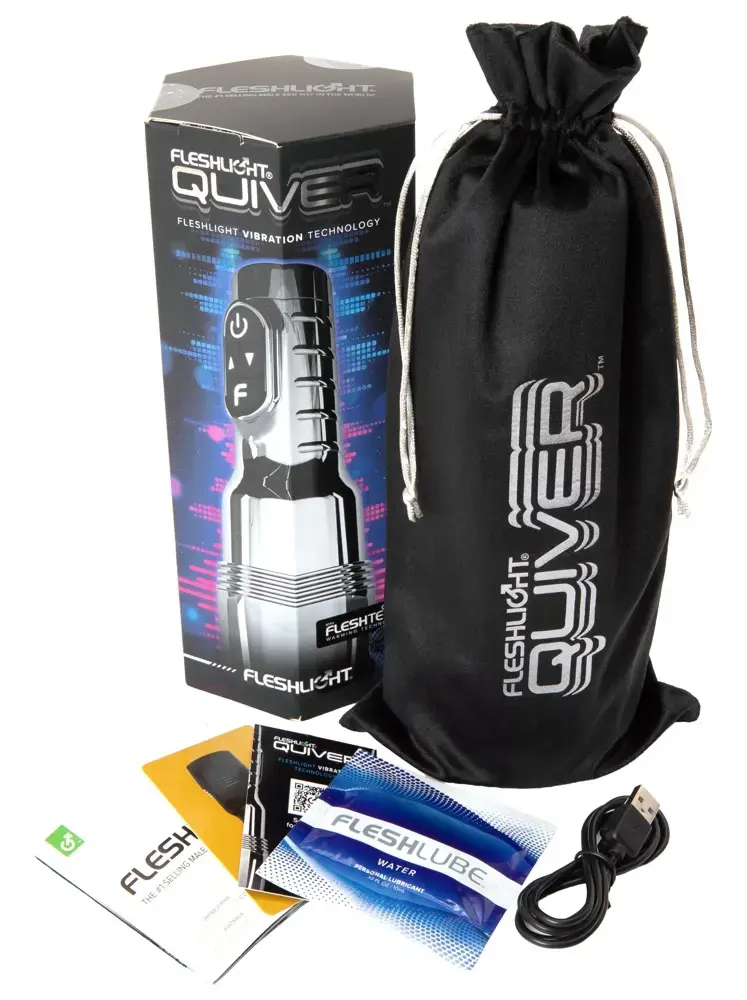Fleshlight Pink Quiver — вибрирующий двухмоторный мастурбатор Photo 8