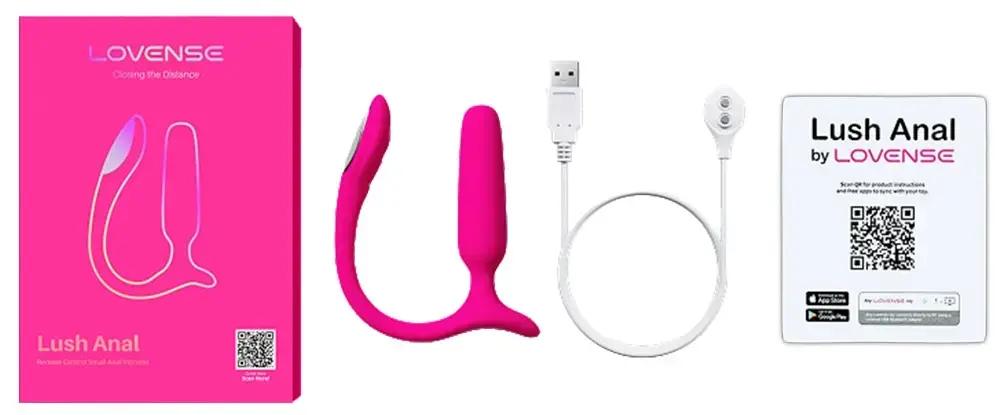 LOVENSE Lush Anal — Bluetooth анальная вибропробка Photo 12