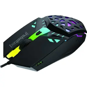 Wired gaming mouse Rebeltec SHARK — ergonomic design, optical sensor