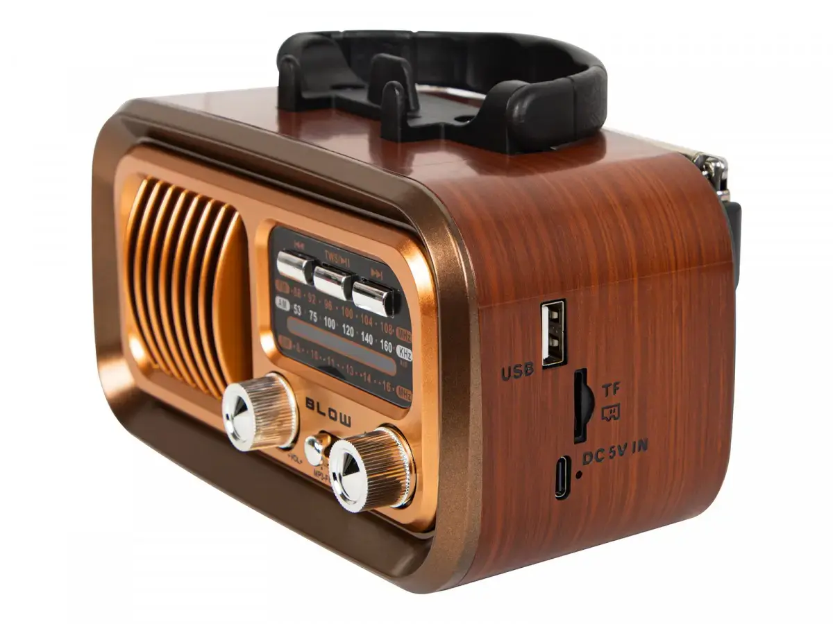 BLOW RA16 solar portable analog AM/FM radio Photo 5