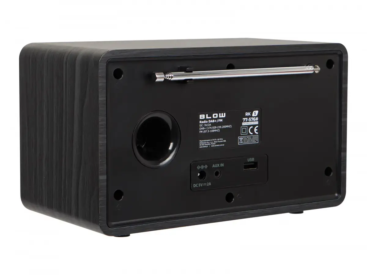 BLOW RK5 kitchen radio FM/DAB+ Bluetooth Photo 2