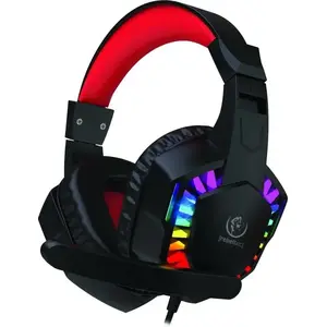 Rebeltec stereo austiņas ar mikrofonu SHARK — vadu, uz auss
